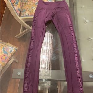 Dark purple leggings with pockets!